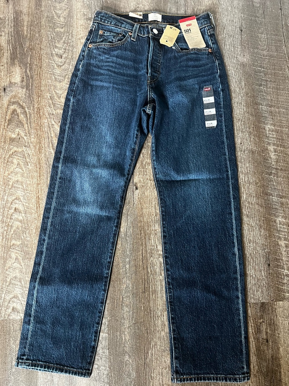 Levi's 501 Curve High Rise Jeans-Size 27x30